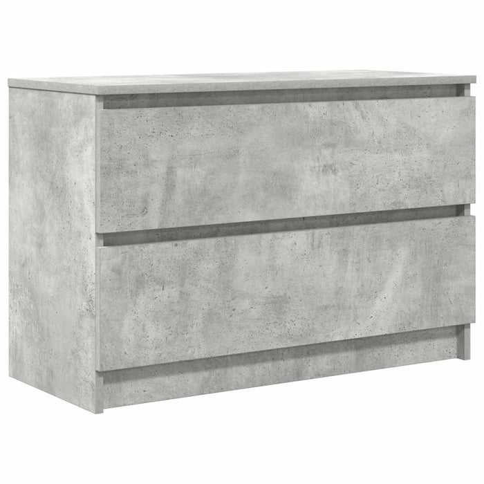 Dulap TV Beton Gri 80x35x54 cm Lemn prelucrat - WALTI WALTI