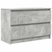 Dulap TV Beton Gri 80x35x54 cm Lemn prelucrat - WALTI WALTI