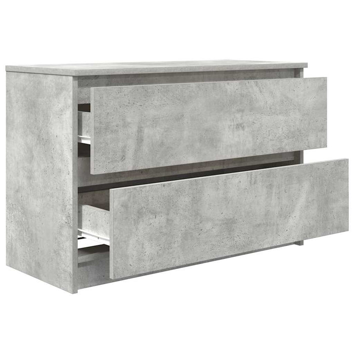 Dulap TV Beton Gri 80x35x54 cm Lemn prelucrat - WALTI WALTI
