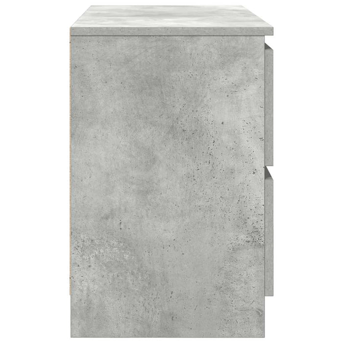 Dulap TV Beton Gri 80x35x54 cm Lemn prelucrat - WALTI WALTI