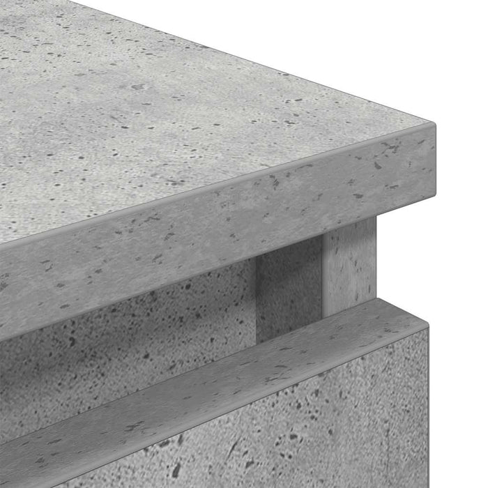 Dulap TV Beton Gri 80x35x54 cm Lemn prelucrat - WALTI WALTI