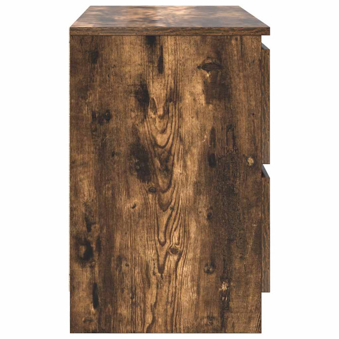 Dulap TV Stejar afumat 80x35x54 cm Lemn prelucrat - WALTI WALTI