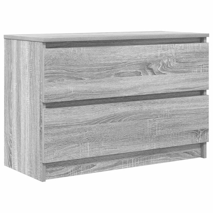 Dulap TV Gri Sonoma 80x35x54 cm lemn prelucrat - WALTI WALTI