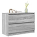 Dulap TV Gri Sonoma 80x35x54 cm lemn prelucrat - WALTI WALTI