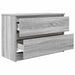 Dulap TV Gri Sonoma 80x35x54 cm lemn prelucrat - WALTI WALTI