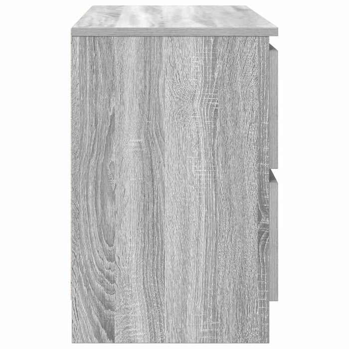 Dulap TV Gri Sonoma 80x35x54 cm lemn prelucrat - WALTI WALTI