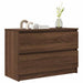 Dulap TV Stejar maro 80x35x54 cm Lemn prelucrat - WALTI WALTI