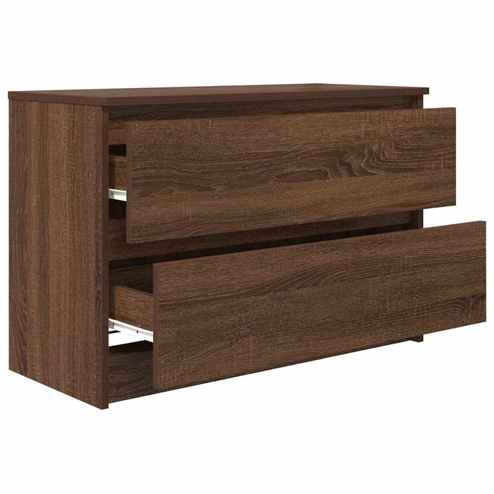 Dulap TV Stejar maro 80x35x54 cm Lemn prelucrat - WALTI WALTI