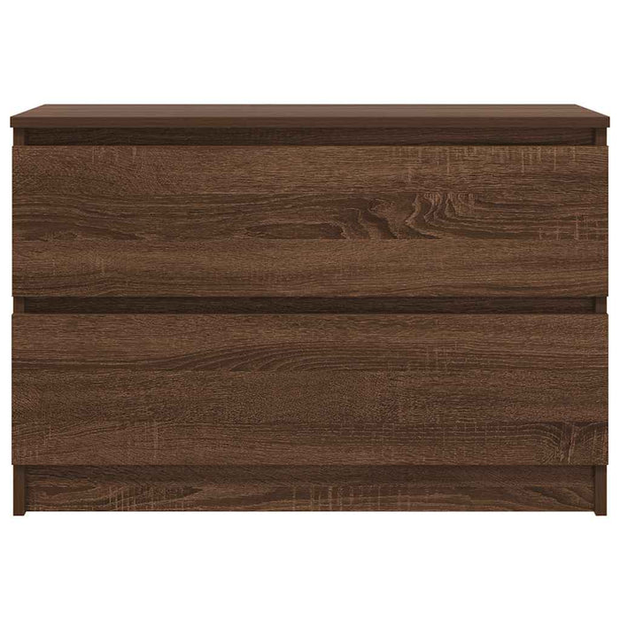 Dulap TV Stejar maro 80x35x54 cm Lemn prelucrat - WALTI WALTI