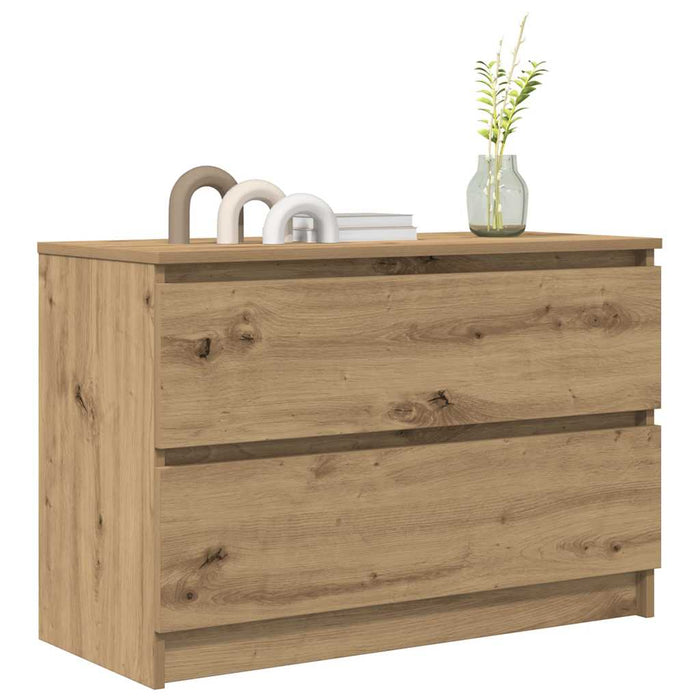 Dulap TV Artisan Stejar 80x35x54 cm Lemn prelucrat - WALTI WALTI