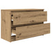 Dulap TV Artisan Stejar 80x35x54 cm Lemn prelucrat - WALTI WALTI