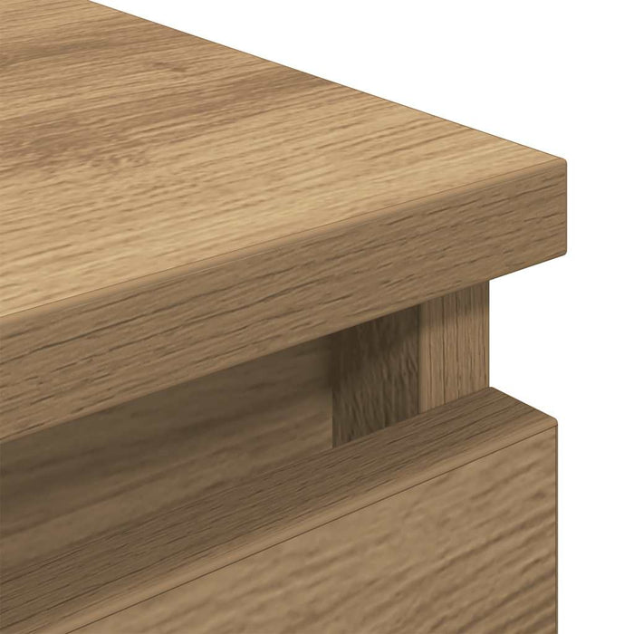 Dulap TV Artisan Stejar 80x35x54 cm Lemn prelucrat - WALTI WALTI