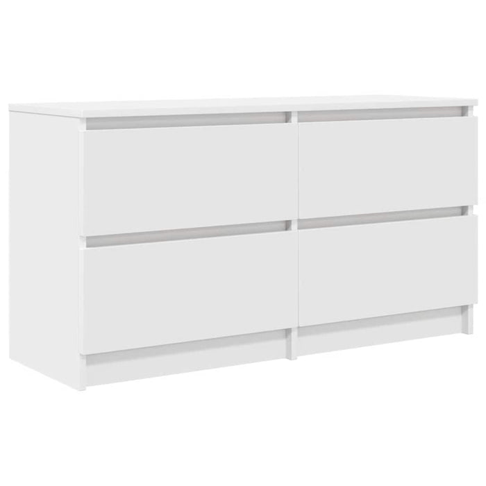 Dulap TV alb 100x35x54 cm lemn prelucrat - WALTI WALTI