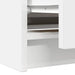 Dulap TV alb 100x35x54 cm lemn prelucrat - WALTI WALTI