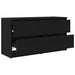 Dulap TV, negru, 100x35x54 cm, lemn prelucrat - WALTI WALTI