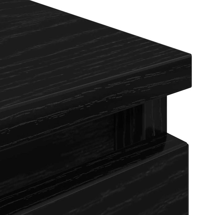 Dulap TV, negru, 100x35x54 cm, lemn prelucrat - WALTI WALTI