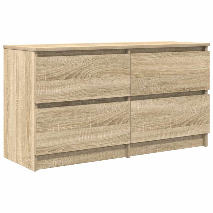 Comodă TV, stejar sonoma, 100x35x54 cm, lemn prelucrat - WALTI WALTI