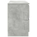 Comodă TV, gri beton, 100x35x54 cm, lemn prelucrat - WALTI WALTI