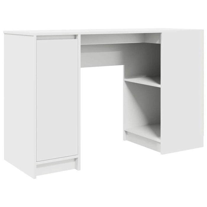 Birou alb 120x42x76 cm lemn prelucrat - WALTI WALTI