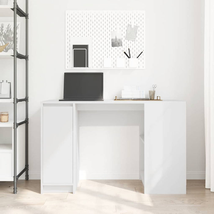 Birou alb 120x42x76 cm lemn prelucrat - WALTI WALTI