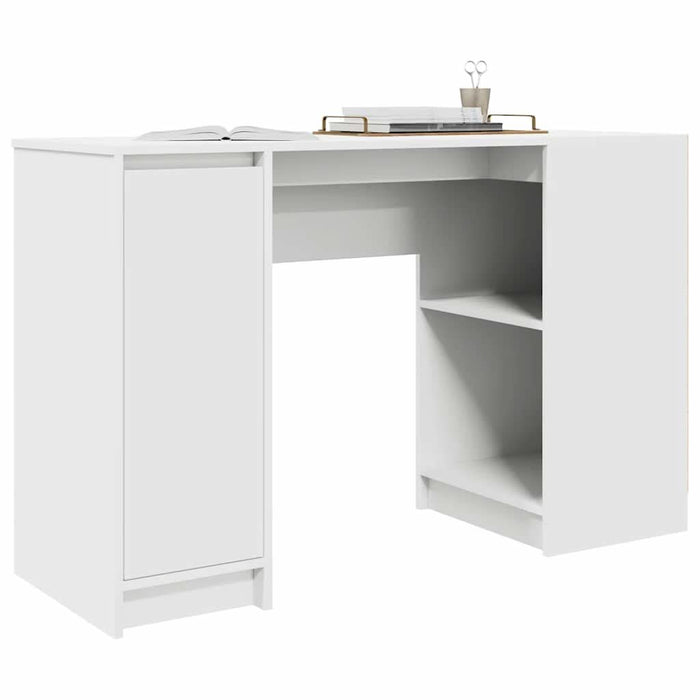Birou alb 120x42x76 cm lemn prelucrat - WALTI WALTI