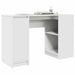 Birou alb 120x42x76 cm lemn prelucrat - WALTI WALTI