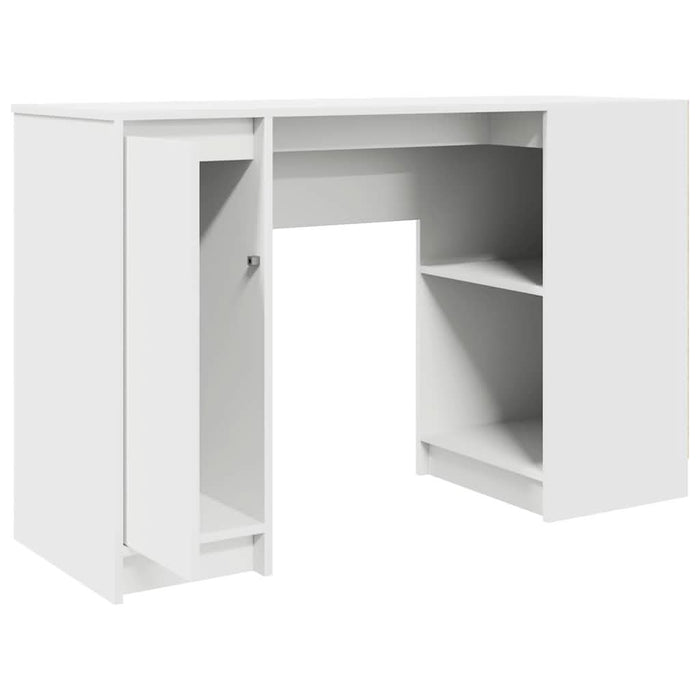 Birou alb 120x42x76 cm lemn prelucrat - WALTI WALTI