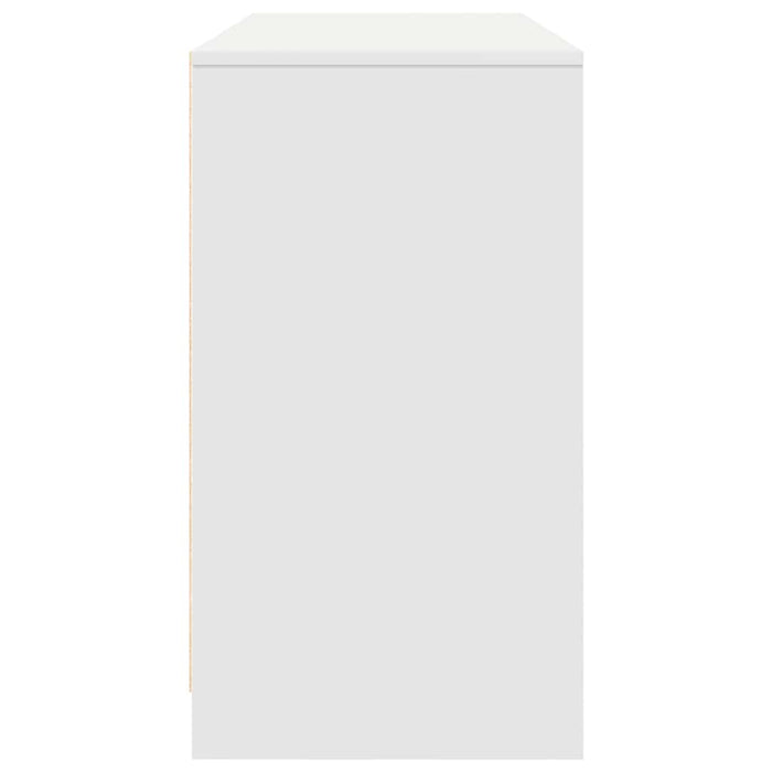 Birou alb 120x42x76 cm lemn prelucrat - WALTI WALTI