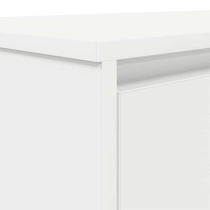 Birou alb 120x42x76 cm lemn prelucrat - WALTI WALTI