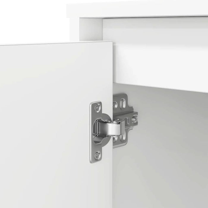 Birou alb 120x42x76 cm lemn prelucrat - WALTI WALTI