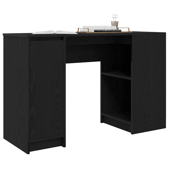 Birou Stejar negru 120x42x76 cm Lemn prelucrat - WALTI WALTI