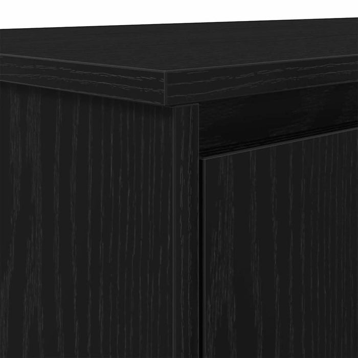 Birou Stejar negru 120x42x76 cm Lemn prelucrat - WALTI WALTI