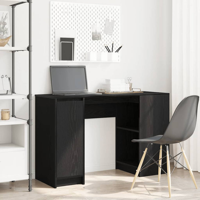 Birou Stejar negru 120x42x76 cm Lemn prelucrat - WALTI WALTI