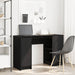 Birou Stejar negru 120x42x76 cm Lemn prelucrat - WALTI WALTI