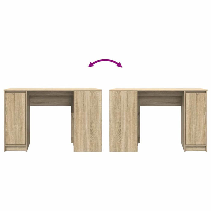 Birou Stejar Sonoma 120x42x76 cm Lemn prelucrat - WALTI WALTI