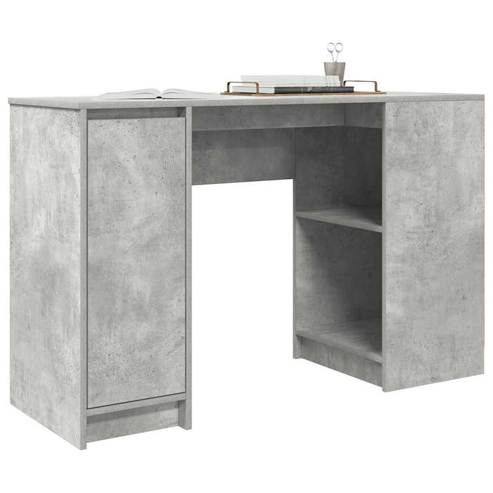 Birou Beton Gri 120x42x76 cm Lemn prelucrat - WALTI WALTI