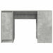 Birou Beton Gri 120x42x76 cm Lemn prelucrat - WALTI WALTI