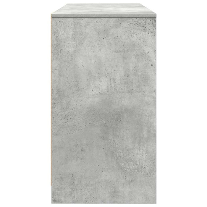 Birou Beton Gri 120x42x76 cm Lemn prelucrat - WALTI WALTI