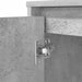 Birou Beton Gri 120x42x76 cm Lemn prelucrat - WALTI WALTI
