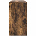Birou Stejar afumat 120x42x76 cm Lemn prelucrat - WALTI WALTI