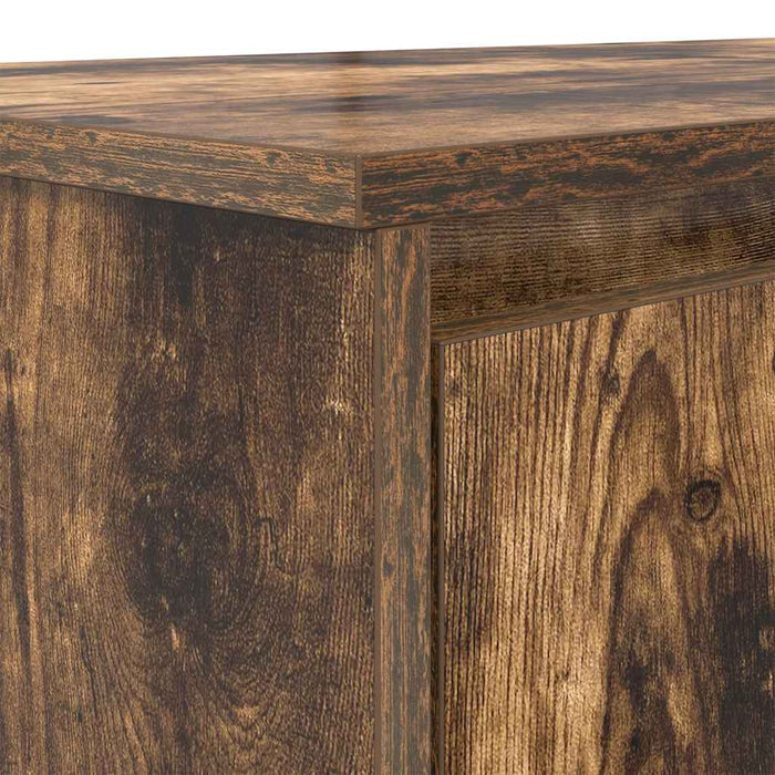 Birou Stejar afumat 120x42x76 cm Lemn prelucrat - WALTI WALTI
