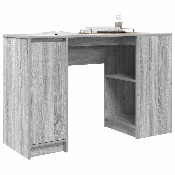 Birou Gri Sonoma 120x42x76 cm lemn prelucrat - WALTI WALTI