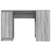 Birou Gri Sonoma 120x42x76 cm lemn prelucrat - WALTI WALTI