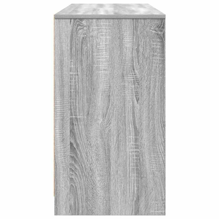 Birou Gri Sonoma 120x42x76 cm lemn prelucrat - WALTI WALTI