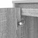 Birou Gri Sonoma 120x42x76 cm lemn prelucrat - WALTI WALTI