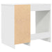 Birou alb 86x49x76 cm lemn prelucrat - WALTI WALTI