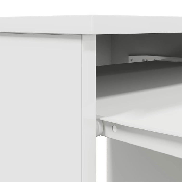 Birou alb 86x49x76 cm lemn prelucrat - WALTI WALTI