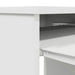 Birou alb 86x49x76 cm lemn prelucrat - WALTI WALTI
