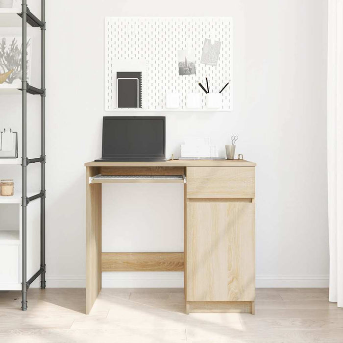Birou Stejar Sonoma 86x49x76 cm Lemn prelucrat - WALTI WALTI