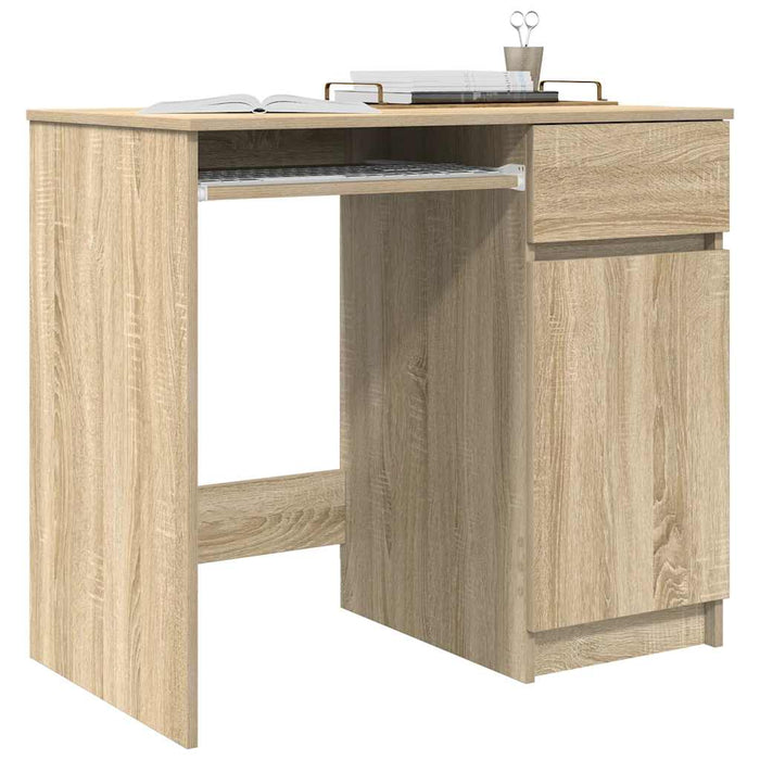 Birou Stejar Sonoma 86x49x76 cm Lemn prelucrat - WALTI WALTI